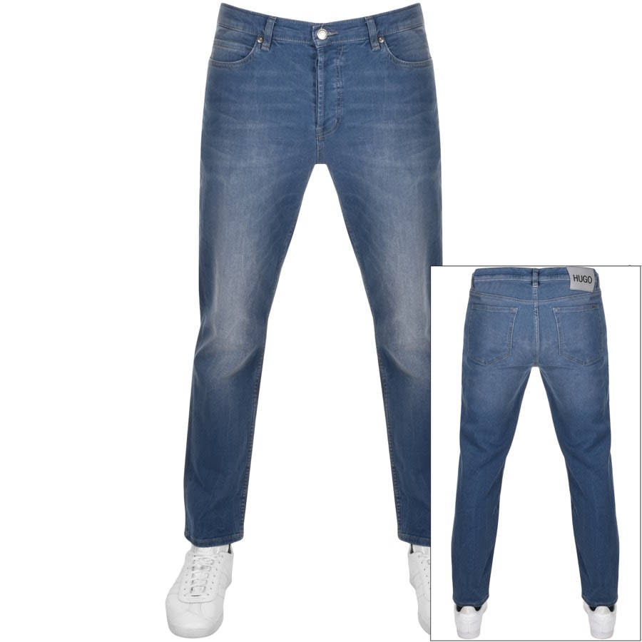 Alternative Image for ProductHUGO 634 Tapered Fit Jeans Blue1